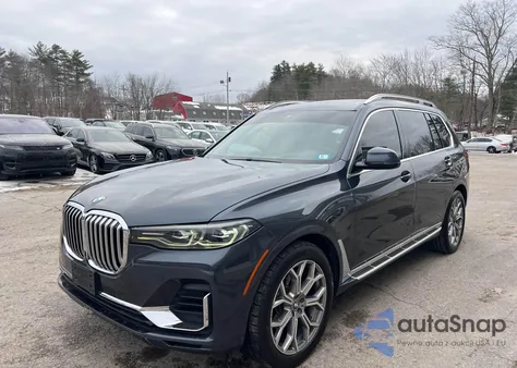 2019 BMW X7 xDrive40I из США, поврежденный, VIN 5UXCW2C51KL081198